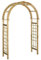 Norheim Arche Bois Jardin Extérieur, Pergola Treillis pour Plantes Grimpantes, Mariage, 110 x 58 x 230 cm