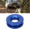 Winch Snatch Recovery Ring, Winch Snatch Pulley Towing Ring, 41000 lbs Breaking Strength for 7/16in 1/2in Soft Shackle with 3/16in 1/4in 3/8in Ropes(Blue)