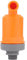 AMONIDA Purgeur d'air Automatique, Purgeur d'air Automatique au Dessus de G1/2 Orange en Dessous de G1 pour Séjour (Type de composé 6632B PP)