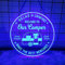 Benutzerdefinierte Familie Camping Auto Acryl Wand Kunst LED Licht Personalisierte Happy Camper Van Namensschild Home Decor Ideal Für Home Decor & Geschenk