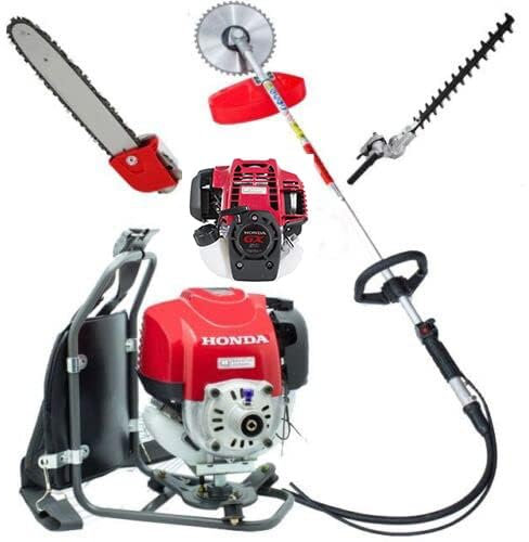 GX50 4-strokes 3 in 1 backpack brush cutter hedge trimmer lawn mower weed eater chainsaw