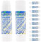 Westcott E-730372 00 Lot de 12 bâtons de colle de bricolage 20 g avec bande adhésive transparente de 2 cm, colle forte et durable, 100% sans solvant, lavable à 30%