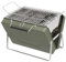 Ronyme Barbecue Grill Tailgating Portable en Forme d'ordinateur Portable Peu encombrant équipement de Barbecue de Table Petit pour Camping-Car, Grand
