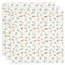 Jollein 535-851-67100 Spucktücher/Mundtücher Musselin 3er Pack - Roarsome (70x70cm)
