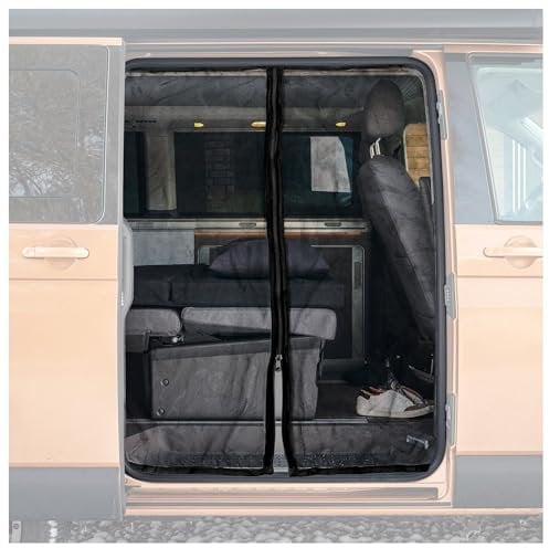 CHROMEMASTER | Magnetisches Fliegengitter für Camper, Campervan, Wohnmobil | Kompatibel mit VW California T6.1 2019-2024 | Moskitonetz, Schutzgitter Gegen Insekten, Ungeziefer, Mücken und Spinnen