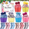 6 Paar Geschenk für Frauen Kuschelsocken Damen Lustige Damen Socken Geschenkideen Bequeme Winter Warme Cupcake Flauschige Bunte Haussocken Geschen für Mädchen Freundin Schwester Mama Weihnachten39-42