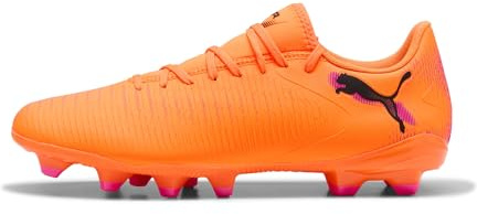 Puma Scarpa Unisex Future 8 Play Fg/AgSoccer, Heat Fire Puma Black Ravish, 42.5 EU