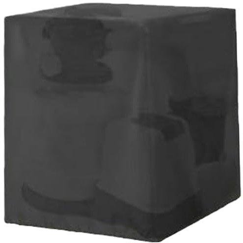 Wedhapy Housse de Protection pour équipement de Piscine abri pour Pompe de Piscine Housse Anti-poussière pour Pompe de Jardin 84x61x86 cm Housse Pliable pour Pompe de Piscine Hors Sol Noire