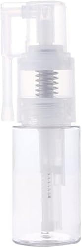Zhhuoc 14ml Powder Spray Bottle, Empty Powder Cosmetics Bottles, Refillable Hair Fiber Applicator, Glitter Spray Bottle for Craft Scrapbooking Refillable Cosmetic Spray Bottles Tools