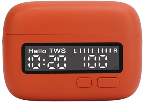 Dpofirs Drahtlose Kopfhörer, Typ C -Schnittstelle Stereo -Sound 5.2 Kopfhörer (ORANGE)