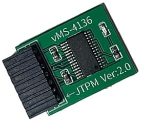 Asukohu Professioneller 14-poliges Modul TPM2.0 Sicherheits-Computeradapter für 590 B560 H510 Z490 B460 H410 Integritätsprüfung