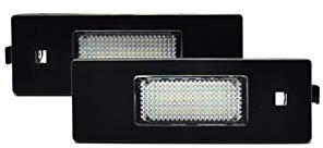 AutoStyle DL bmn10 luz de placa de matrícula LED sobre mesure, Black