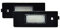 AutoStyle DL bmn10 luz de placa de matrícula LED sobre mesure, Black