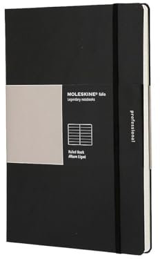 Moleskine Professionelles Notizbuch (XXlarge, Hard Cover) Schwarz