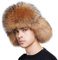 BeFur Unisex Winter Fliegermütze Fellmütze Trappermütze Bomber Hut M Waschbär