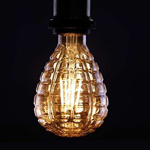 GBLY LED Glühbirne E27 Vintage Glühlampe Retro warmweiss Leuchtmittel Edison Warmweiß Filament Birne Energiesparlampe Bulb 4W für Haus Esszimmer Industrial Küche Flur Bar