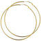 GoldChic Creolen Gold Ohrringe Damen Edelstahl Schlichte Rundohrringe Goldene Kreis Kreolen Kleine Damenohrringe 100MM Schmuck