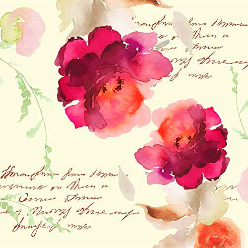 Tischdeko 20 Stück Serviette Rose Pfingstrose Blume