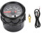 Aramox 2 Zoll 52 mm Auto-Öltemperaturanzeige mit 7-farbiger LED und Sensor