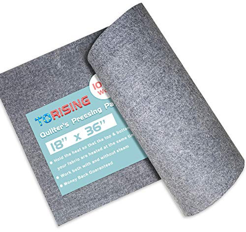 100% Wolle Monster Pressmatte - 45,7 x 91,4 cm Profi-Bügelunterlage