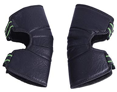 Omenluck 1 par de rodilleras protectoras antideslizantes para evitar colisiones, rodilleras para ciclismo