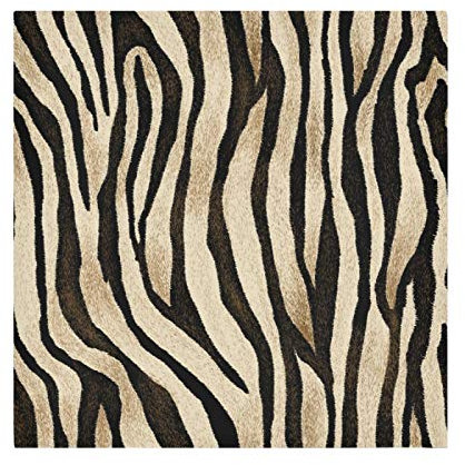 ALAZA Kitchen Cloth Napkins Set of 6, Vintage Zebra Print Animal Soft Durable Polyester Dinner Table Napkins for Home Holiday Party Wedding 20 x 20 Inch