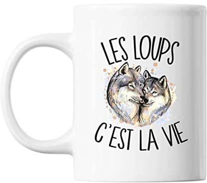 Mug Loup c'est la vie