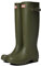 HUNTER Stivali originali Tall classic, unisex – adulti in gomma con gambo alto, foglia d'uliv, 37 EU