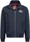 Lonsdale Herren Classic Allwetterjacke, Navy/Silver, M