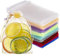 tao pipe Bolsas de Organza de Regalo, 50 Piezas Multicolor Bolsitas de Tela para Regalos Bolsas para Envoltura de Joyas con Cordón para Boda Favores Joyas y Dulces