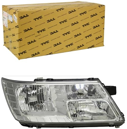 TYC Hauptscheinwerfer 20-12805-05-9 rechts | Kompatibel mit: DODGE JOURNEY, FIAT FREEMONT