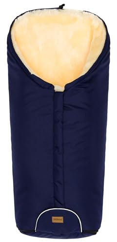 Fillikid Winterfußsack Tacama Exklusiv/Lammfell Fußsack Kinderwagen, Buggy/Lammfellfußsack Kinderwagen/Fußsack Baby atmungsaktiv/Kinderfussack wind- & wasserabweisend