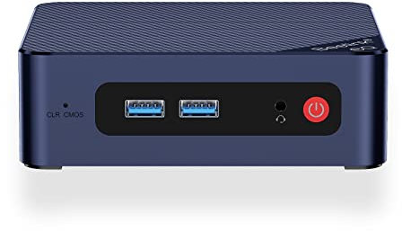 Beelink MINI-S13 Mini PC, Intel Twin Lake-N150 Processor (bis zu 3.60GHz) Mini Computer, 16GB DDR4 500GB M.2 SSD Offoce Mini Desktop PC, 4K@60Hz HDMI WiFi6/BT5.2/Dual 2.5G LAN