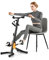 GOPLUS Pedaltrainer Senioren, Bewegungstrainer Arm- und Beintrainer mit Handgriff & Widerstand, Ergometer Heimtrainer höhen- und längenverstellbar, 43 x 53 x 73-102 cm