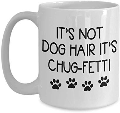 874 Kaffeebecher It'S Not Dog Hchug - Fetti Chug Dog Mama, Hundeliebhaberin Keramik-Tasse Premium Bürotasse Mehrfarbig Weihnachtstasse Für Familie Freunde Arbeit 330Ml