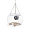 ZAMETTER Bird Feeders Clear Window Bird Feeder with Camera Smart Transparent Birdfeeder with 1080P Camera for Outdoor Bird Watching Birdhouse with Camera for Close Up View Photo Taking Video Recording
