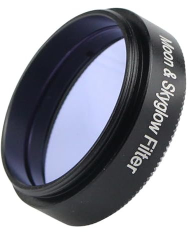 Mondfilter, 3,2 cm (1,25 Zoll), Glas, passend für astronomische Teleskop-Okulare Fotografie Planeten Verbesserung der Auflösung Teleskopfilter