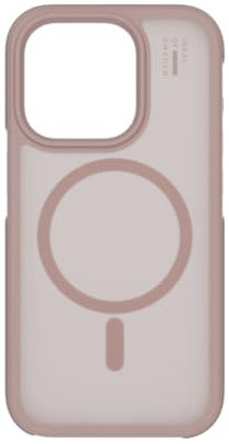 iDeal Of Sweden Bumper phone case with airbag bumper cushions, non-yellowing materials, drop-tested shockproof clear protective cover, compatible with iPhone 15 Pro Max (Blush Pink)