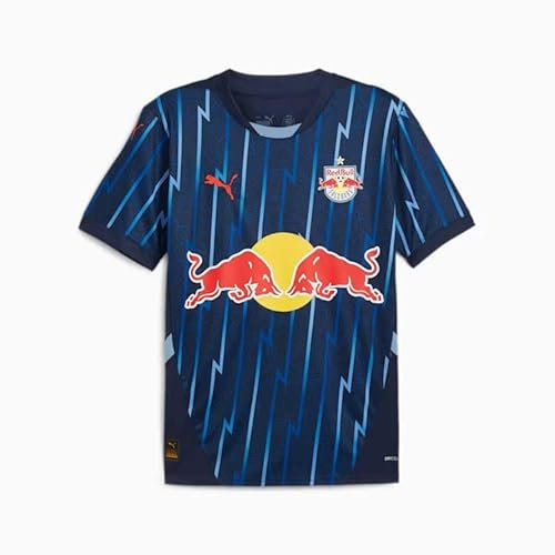 Puma RB Salzburg Auswärtstrikot 24 25 Navy RBS Away Shirt Fan Jersey, Größe:L