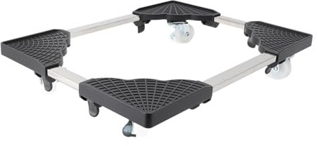 Soporte para PC, Soporte de Torre para Ordenador, Soporte Universal Retráctil para CPU Móvil, Carrito Rodante para Oficina en Casa