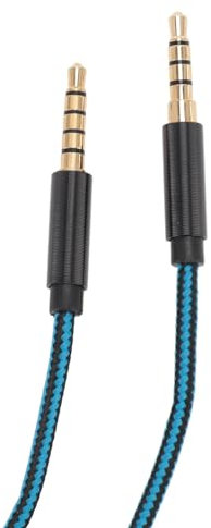 XUMIUZIY Ersatz Audio Upgrade Kabel für Astro A10 A30 Gaming Headset, 3,5Mm 5 poliger Stecker auf 3,5Mm 4 poliger Stecker, Kabel für XboxOne, Autoradio, Musik Player, PC (2m)
