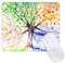 Ksriylm Square Funny Cute Mouse Pad,Office Home Personalized Mouse Mat Design,Waterproof Mousepad, Non-Slip Rubber Base Computer Mouse Pads for Wireless Mouse,Tree of life