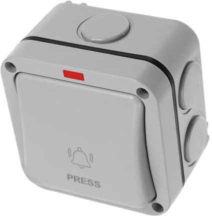 BUGUUYO Pulsador De Pared Exterior Interruptor De Liberación Adecuado Para Jardines y Puertas