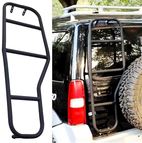 GuanLL Auto Heckklappe Aufstiegsleiter für JiMnY 2001-2017 montiert Leiter hintere Tür Leiter Schwanz integrierte hintere Schritt Leiter