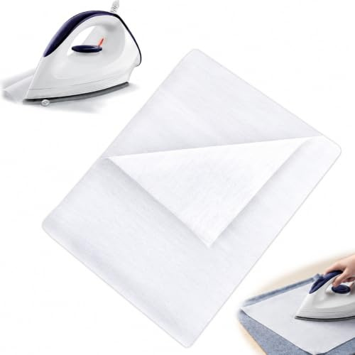 YTAXYZWR Einlagestoff zum Aufbügeln 75×300 cm Weiß – Vlies für Stoffverstärkung, leichtes Nähzubehör für DIY, Kleidung, Kragen, Stickerei, Applikationen – hitzeaktivierbar und waschbar