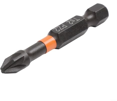 Zilimontt Punta per cacciavite con manico esagonale e testa magnetica per trapani da banco, trapani a batteria al litio e trapani elettrici a mano - Acciaio legato (PZ-2)