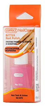 STOP BITING Bitter NON TOXIC Polish Against Nail Biting and Cuticle – for Adults & Children - 13ml / 0.44 fl. oz. by Lea