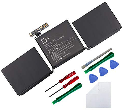 NEU Ersatzbatterie A1713 Kompatibel mit Apple MacBook Pro 13'A1708 MLL42CH/A MLUQ2CH/A Late 2016 Mid 2017 Version A1713 Internal AKKU + Tools