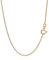 NKlaus 50cm Ankerkette 585 Gelbgold 14 Karat elegante Halskette filigrante Breite 0,8mm Collier 1,1g federleicht 9434