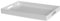 Argon Tableware Rectangular Metallic Serving Tray - White - 34.5 x 30cm - Melamine - With Handles - Ideal for Home & Professional Use